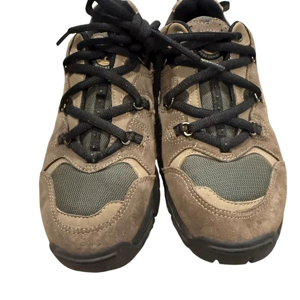 TIMBERLAND Brown Suede Hiking Shoe Sz 8.5 Womens‎ Lace Up Sneaker